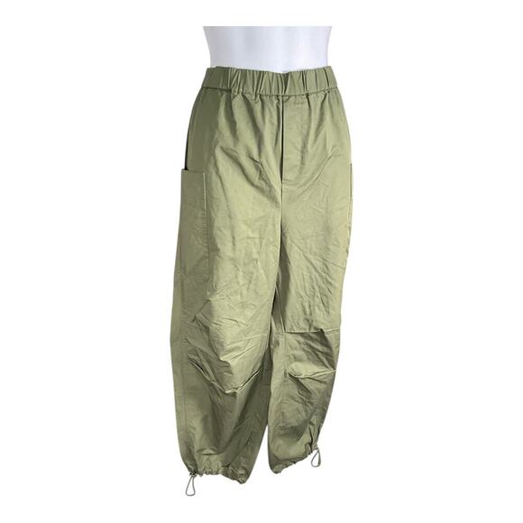 New With Tag On 34th Women's Patch- Pocket Jogger Pants Draw String Ankle Large - Picture 2 of 8